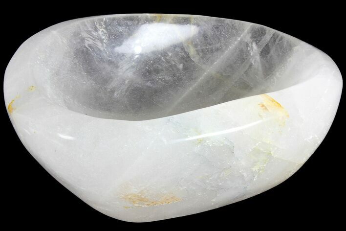 Polished Quartz Bowl - Madagascar #183654